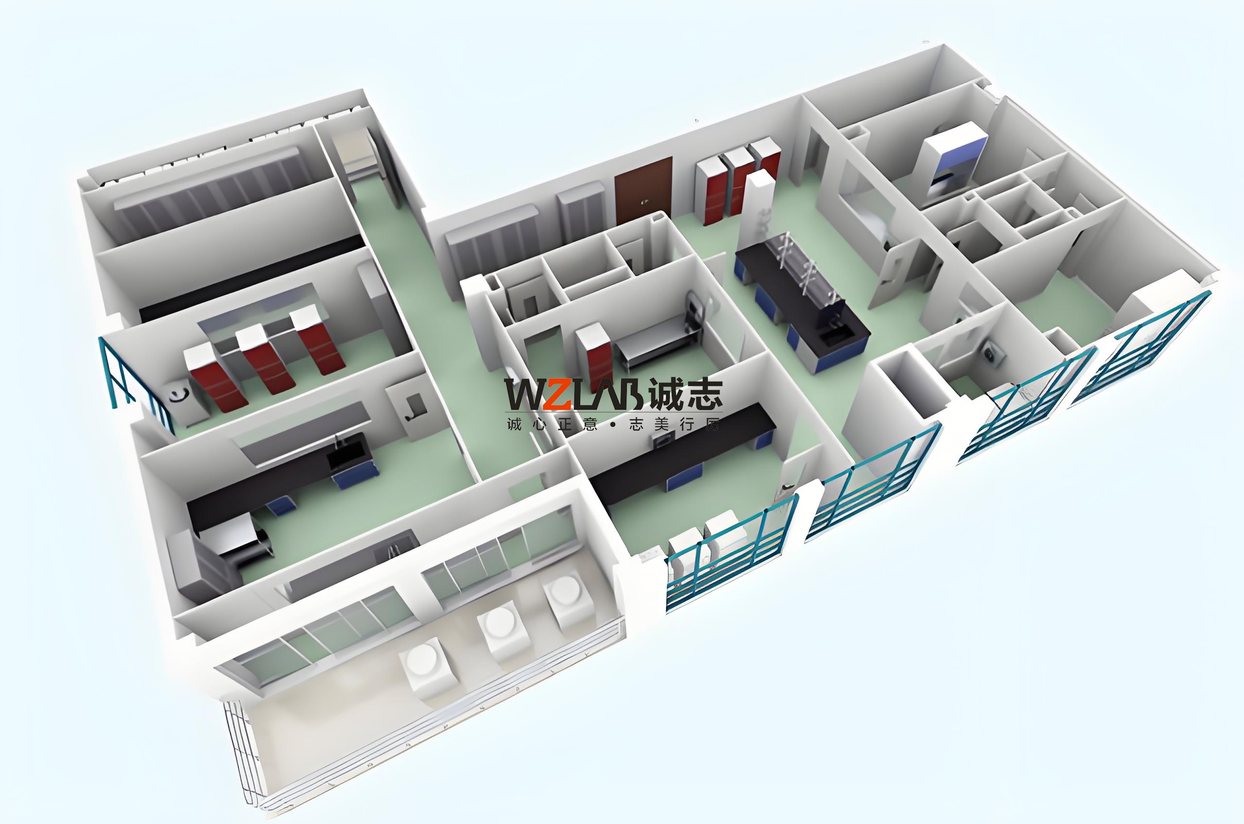 200平米實(shí)驗(yàn)室包含細(xì)胞、細(xì)菌、辦公區(qū)域,怎么設(shè)計(jì)比較好?