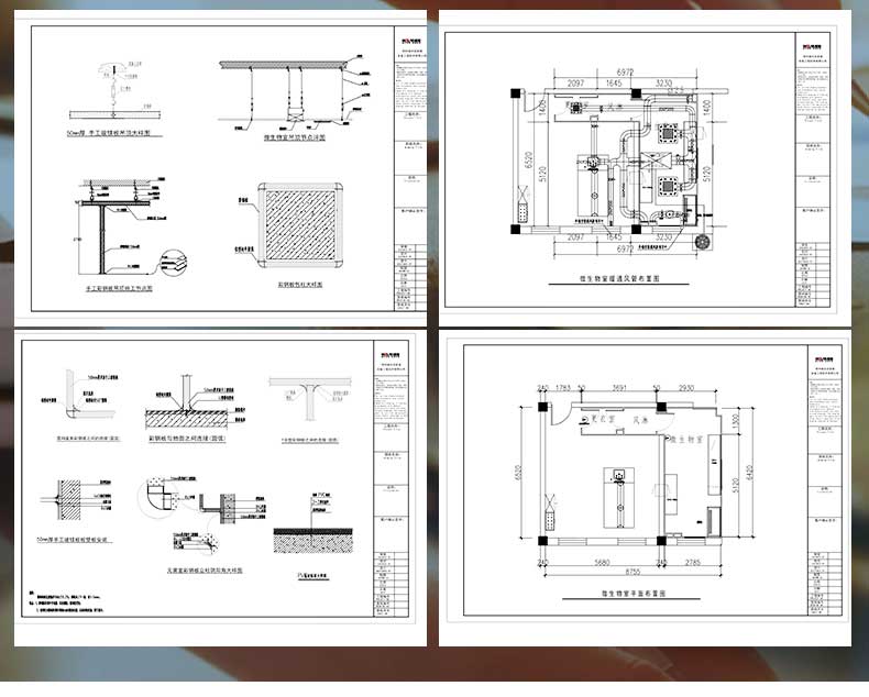 潔凈實驗室規劃圖紙