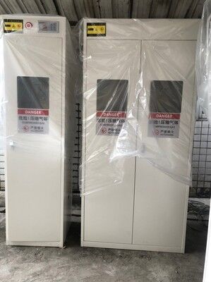全鋼雙瓶氣瓶柜 全鋼雙瓶氣瓶柜