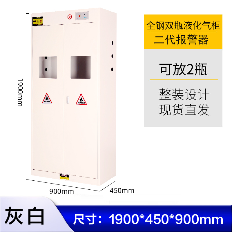 全鋼雙瓶氣瓶柜 全鋼雙瓶氣瓶柜