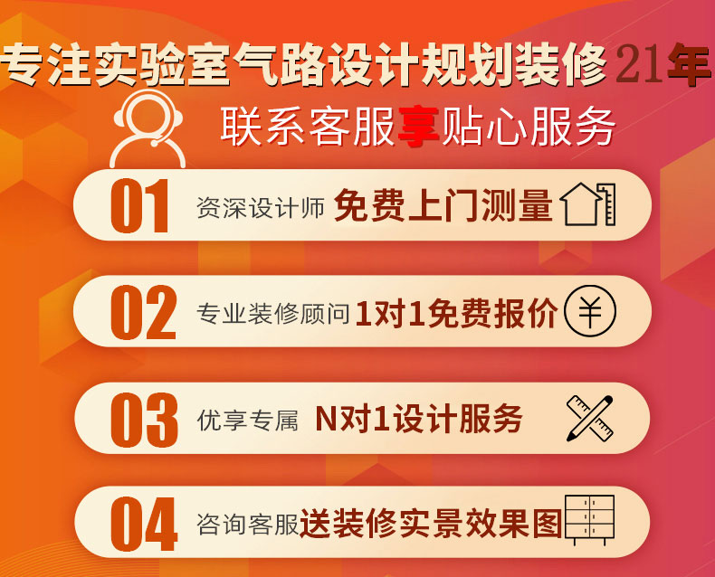 實驗室氣路規劃