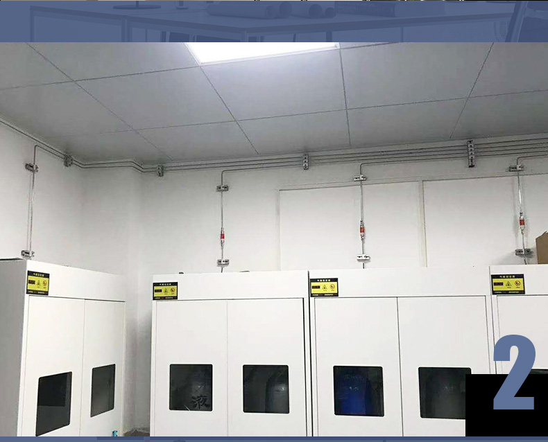 實驗室氣路規劃效果圖